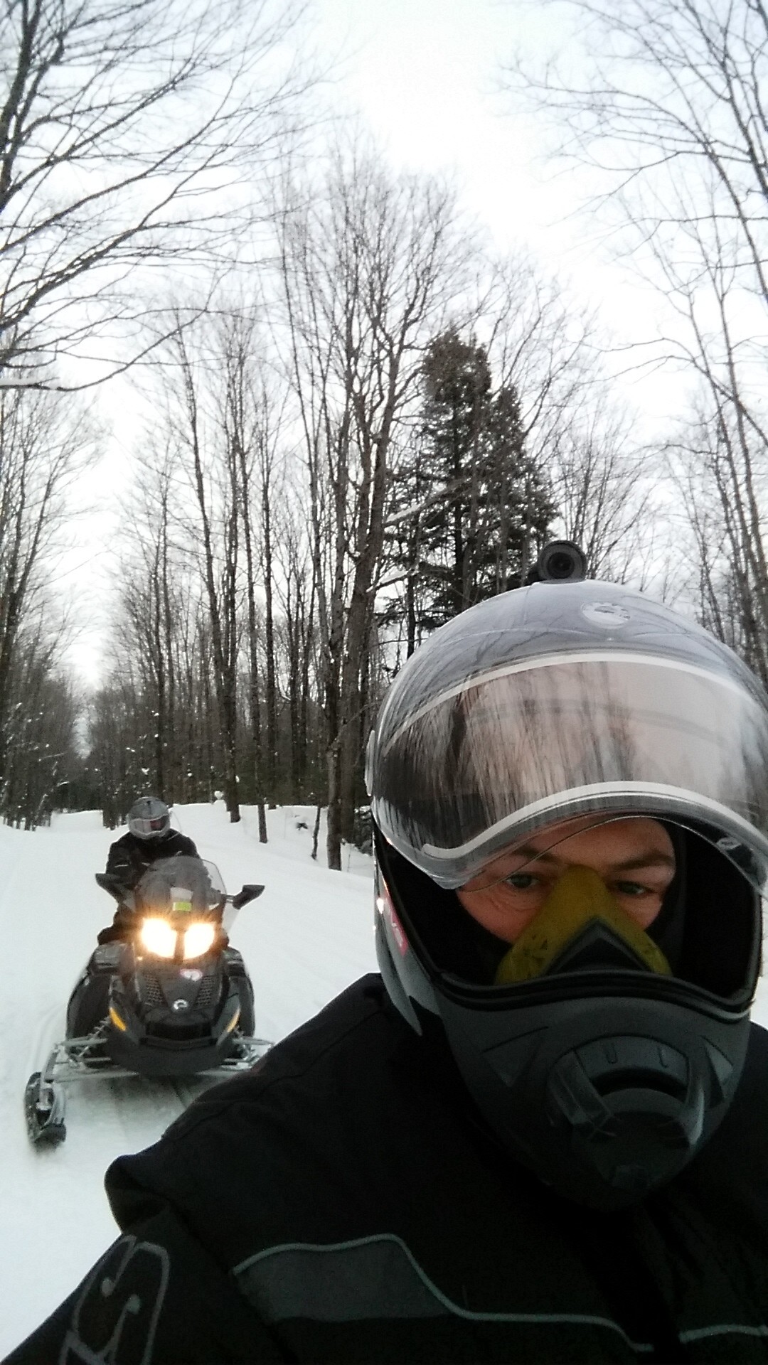 Snowmobiling Presque Isle WI to Bergland MI to Kenton MI to Watersmeet MI « Snowmobile Trail