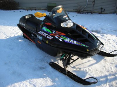 95+Arctic+Cat+Z+440 1995 arctic cat z 440 cc snowmobile for sale hayward minnesota 56043