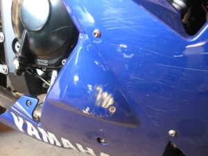 Picture of 2003 R1 motorcycle blue