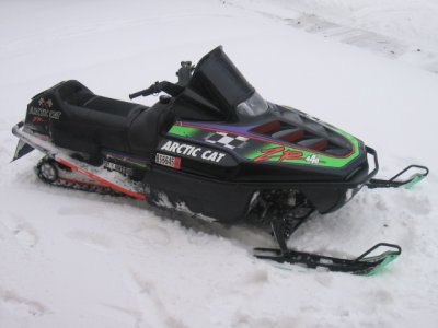 1994 Arctic Cat ZR 440. $500 in work done last year,3600 miles, plastic skis 