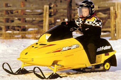 mini z snowmobile