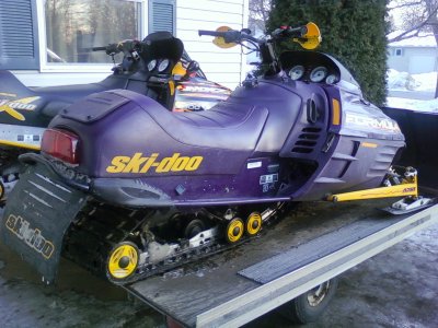 Picture of 1999 skidoo Formula III 600 triple