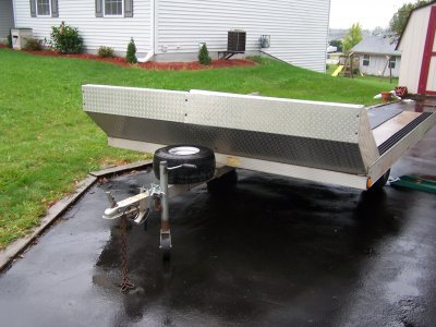 Picture of 2 Place Alum Triton Tilt Trailer