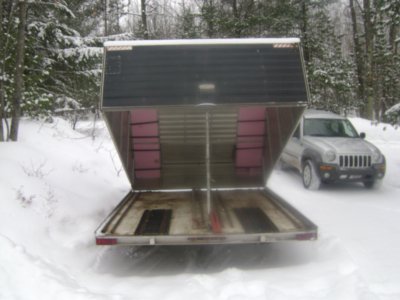 Picture of enclosed trailer -Minocqua/Eagle River WI