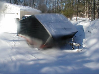 Picture of enclosed trailer -Minocqua/Eagle River WI