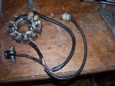 Picture of Skidoo mxzx 440 race sled stator w/ pick up
