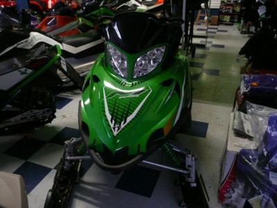 Arctic Cat M8 Snowmobile. Picture of 2010 Arctic Cat M8