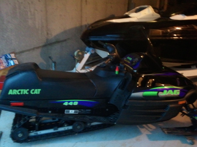 Arctic Cat Jag Z. 1998 Artic Cat Jag 440 fan